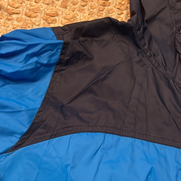Youth Columbia Blue and Black Hooded Jacket - Picture 3 of 5